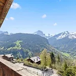 Grand Rustique A Gryon, Avec Vue Et Cheminee * Gryon
