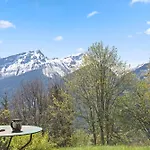 Grand Rustique A Gryon, Avec Vue Et Cheminee Gryon