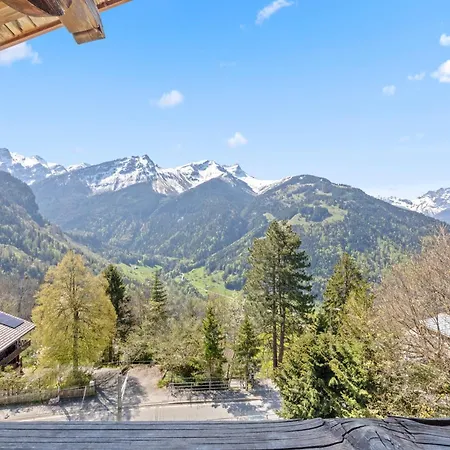 Grand Rustique à Gryon, Avec Vue Et Cheminée Chalet Gryon