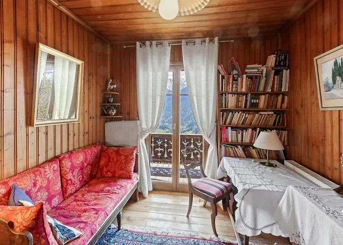 Grand Rustique à Gryon, Avec Vue Et Cheminée *