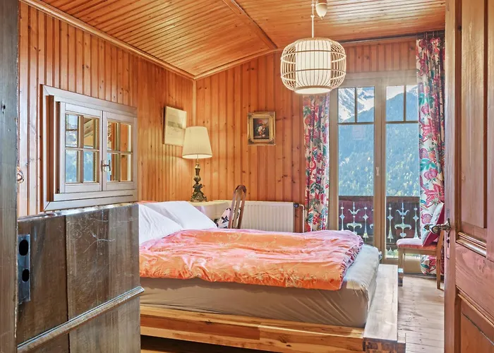 Chalet Grand Rustique à Gryon, Avec Vue Et Cheminée *