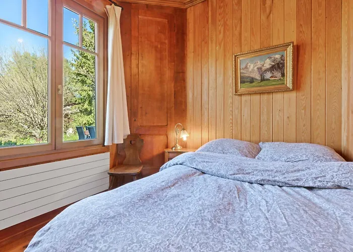 Grand Rustique à Gryon, Avec Vue Et Cheminée * Gryon