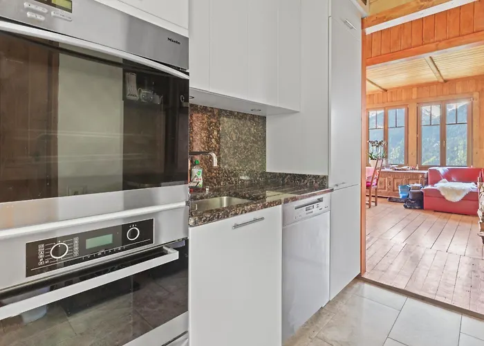 Grand Rustique A Gryon, Avec Vue Et Cheminee シャレー